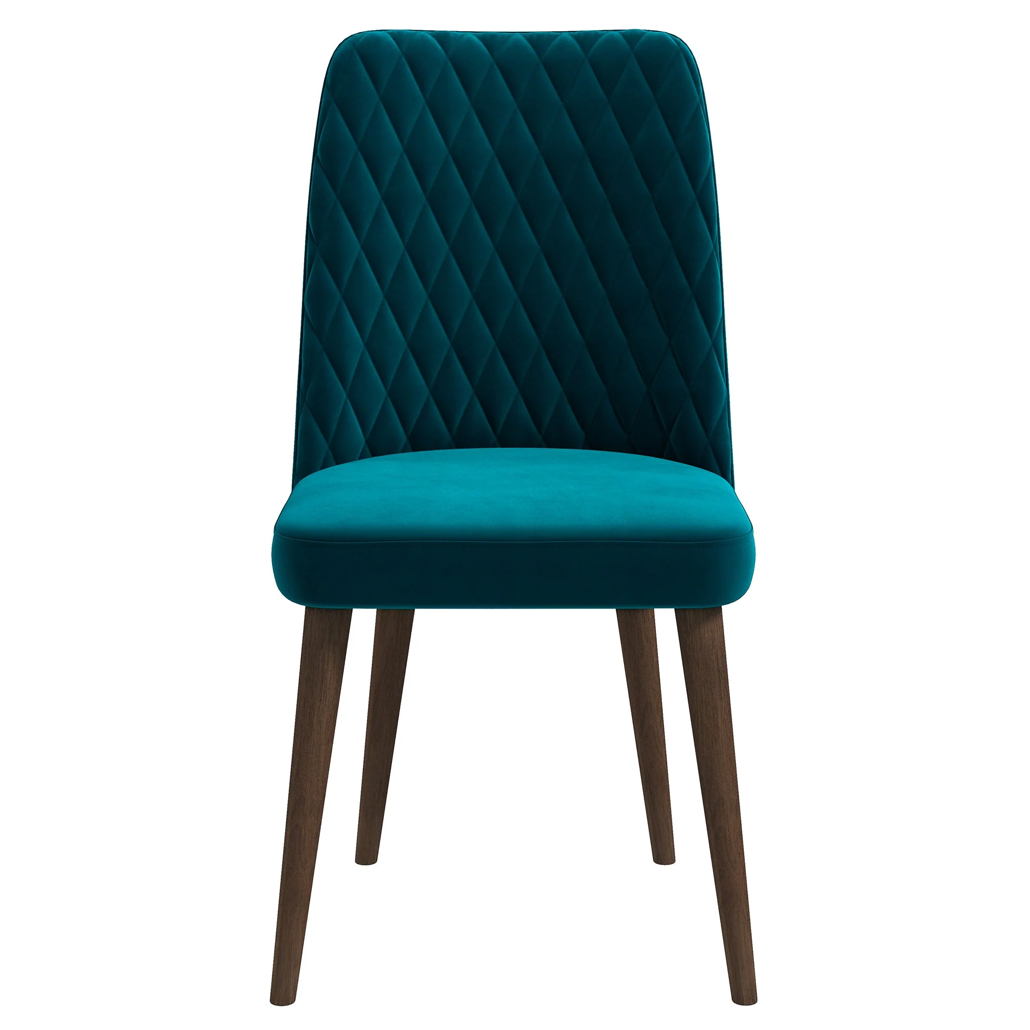 Katie Teal Velvet Dining Chair (Set Of 2) - Image 6