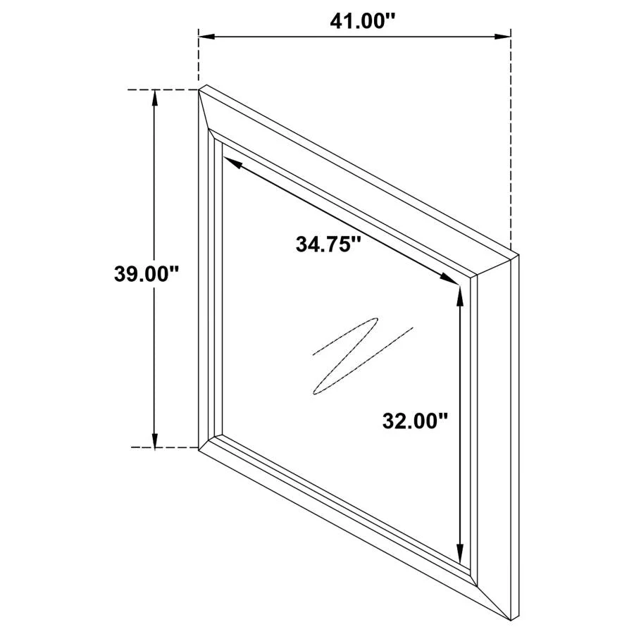 Kauffman Dresser Mirror - Image 8