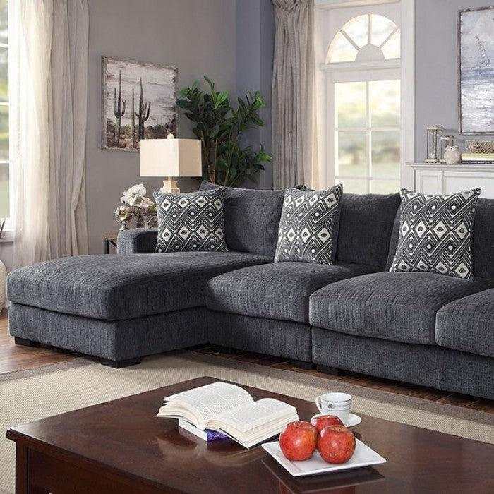 Kaylee Gray 3pc LAF Sectional Sofa - Image 2