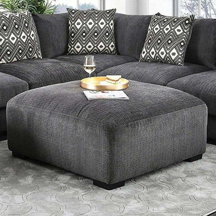 Kaylee Gray Ottoman - Image 2