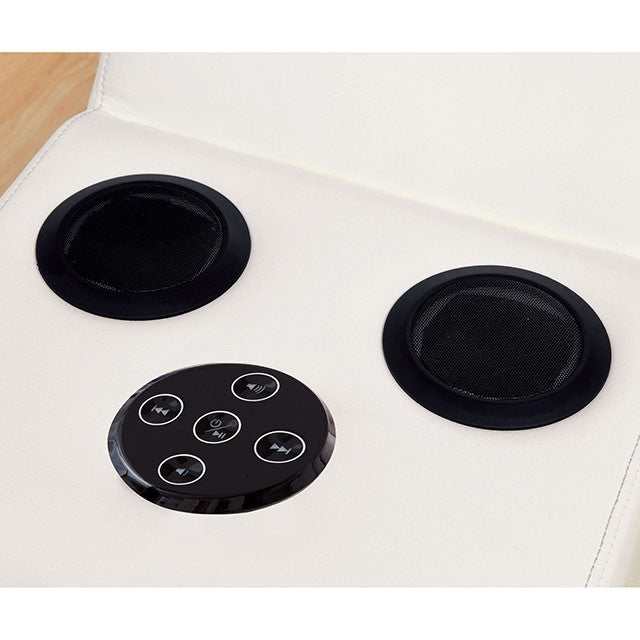 Kemina White Bluetooth Speaker Console - Image 2