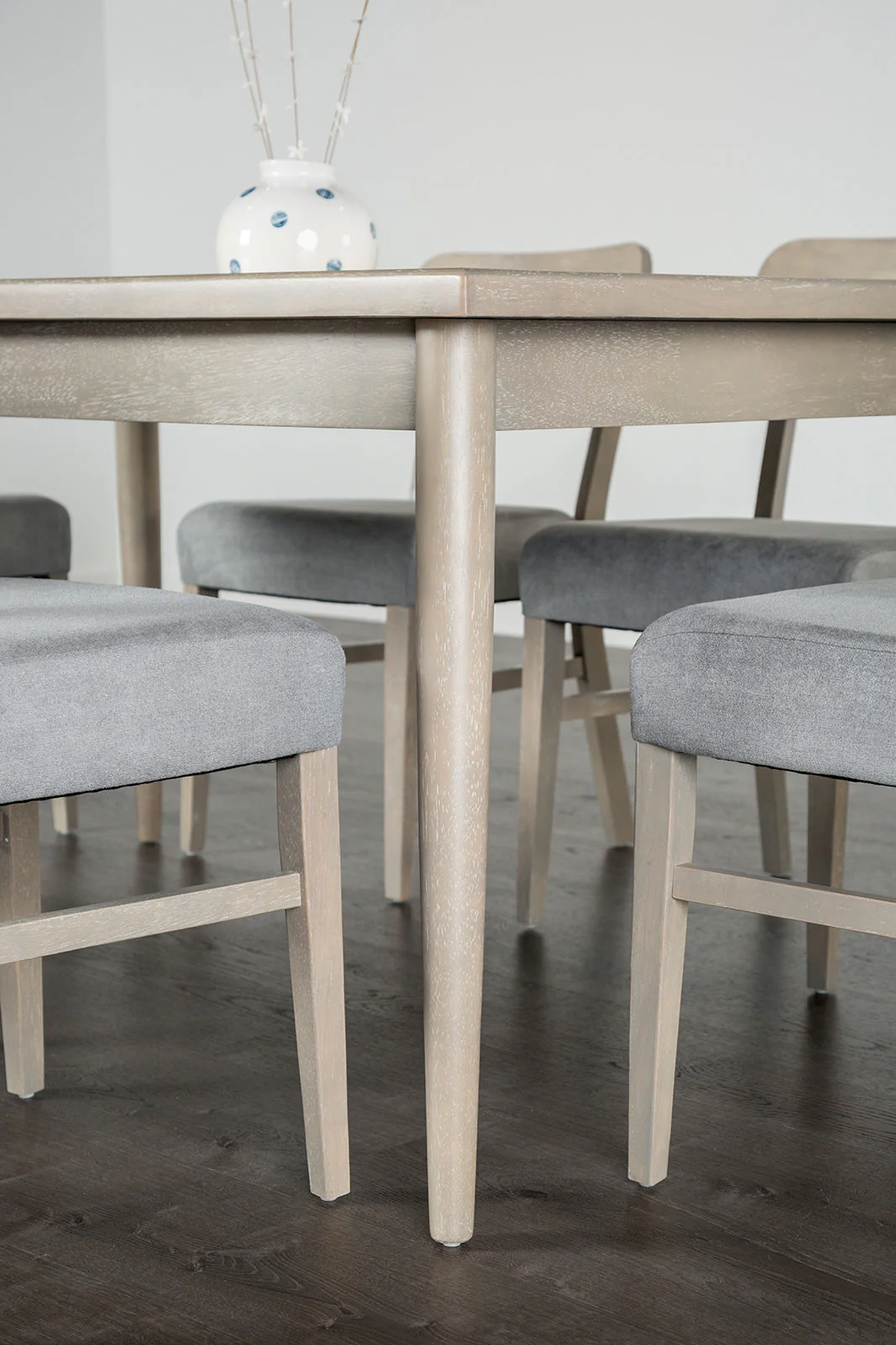 Keynes Gray 7 Pc. Dining Room Set - Image 4
