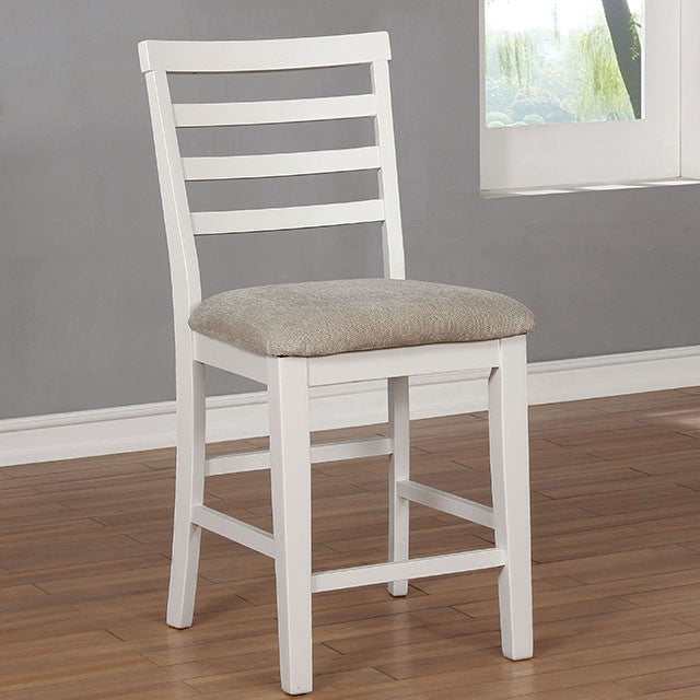 Kiana White Counter Height Side Chair (Set of 2) - Image 4