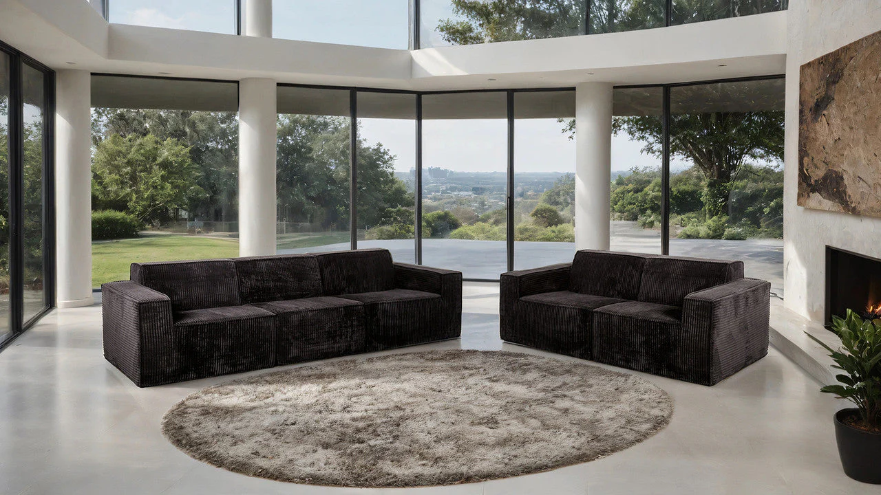 Kimara Black Sofa - Image 2