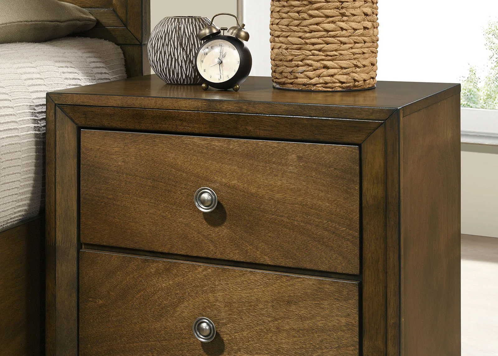Kirkham Walnut Nightstand - Image 2