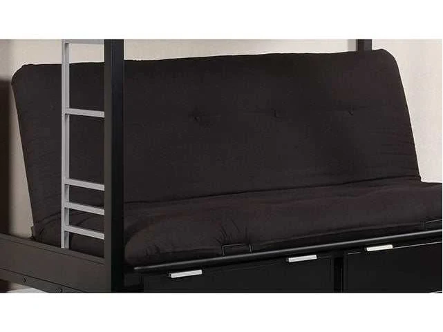 Knox Black 6" Black Futon Mattress