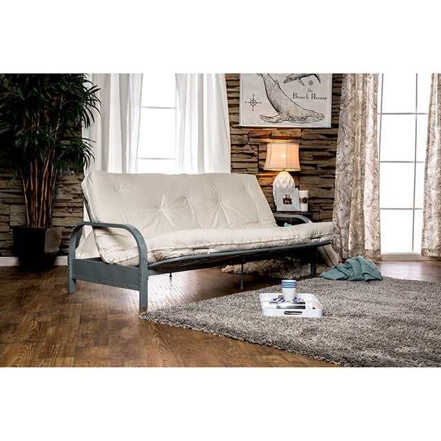 Knox White 8" White Futon Mattress w/ Innerspring - Image 2