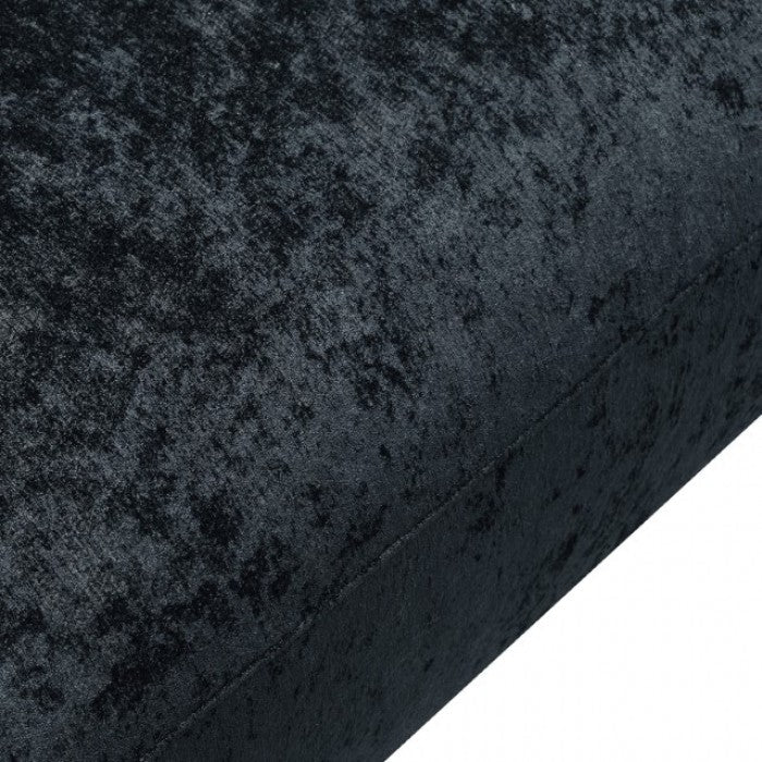 Kolvere Black Loveseat - Image 3