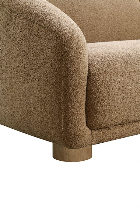 Kolvere Brown Loveseat - Image 2