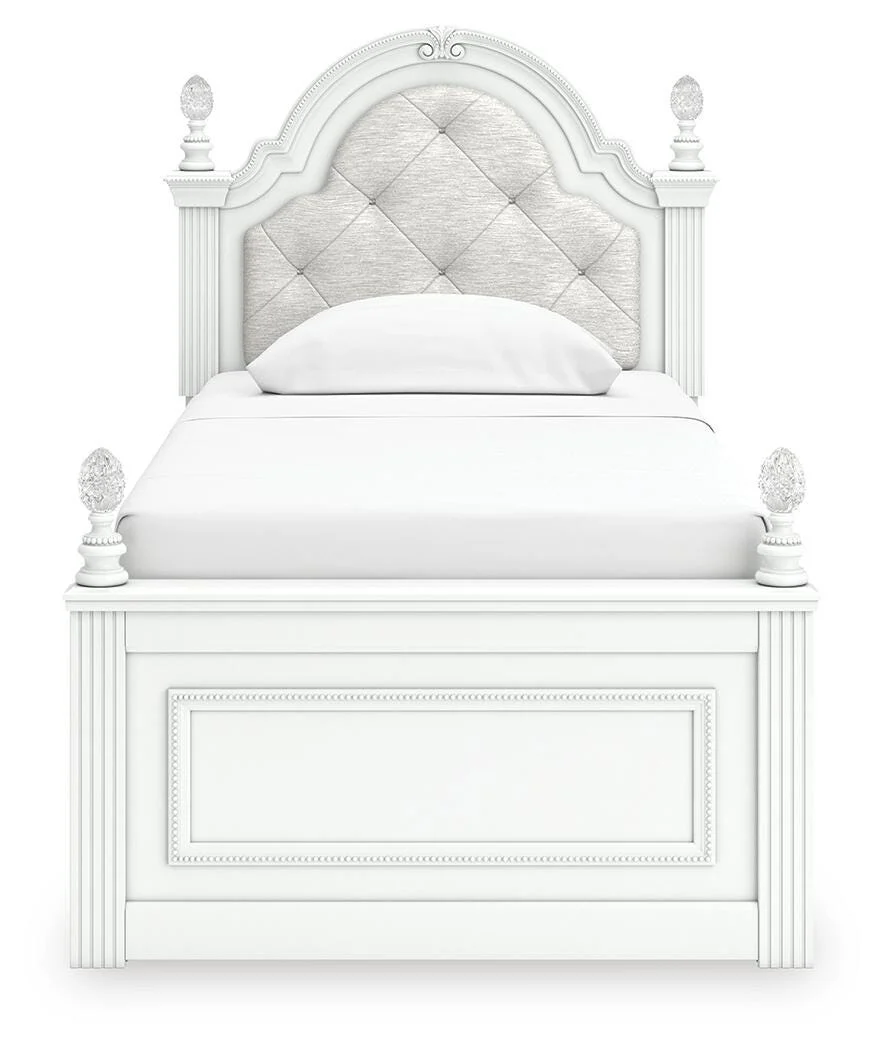 Kozlani Upholstered Panel Bed Bedroom Set - Image 9