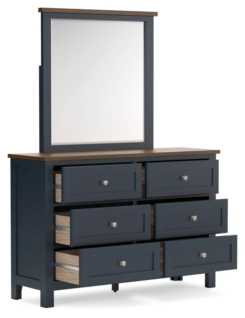 Landocken Dresser and Mirror - Image 4
