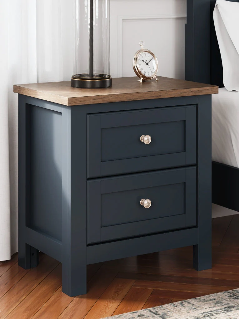 Landocken Two Drawer Night Stand - Image 2