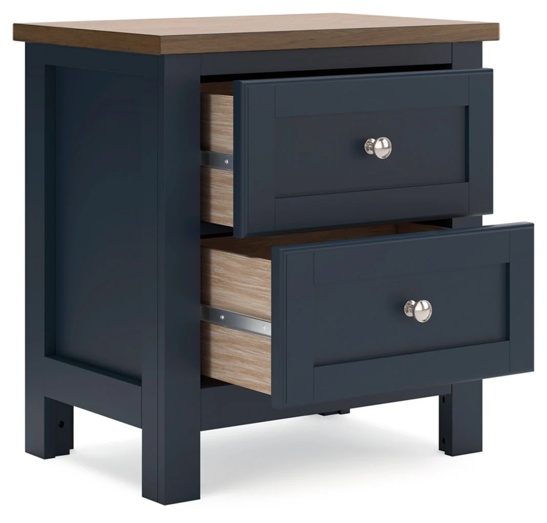 Landocken Two Drawer Night Stand - Image 4