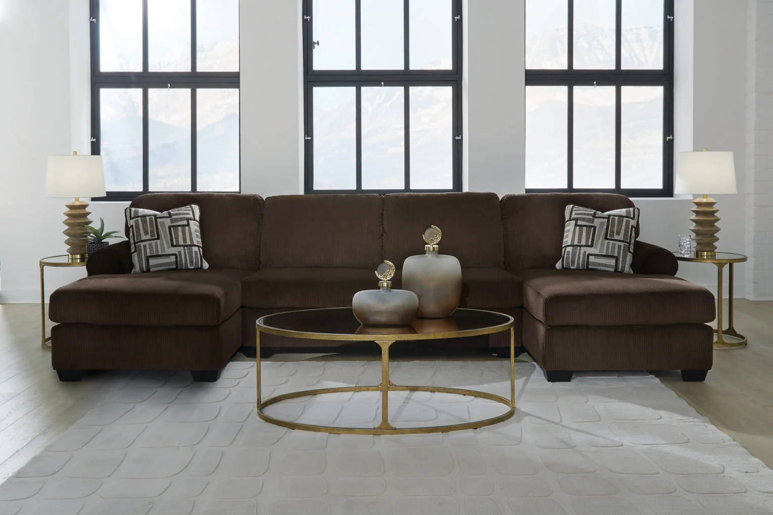 Landsings 3-Piece Sectional with Double Chaise - Image 3