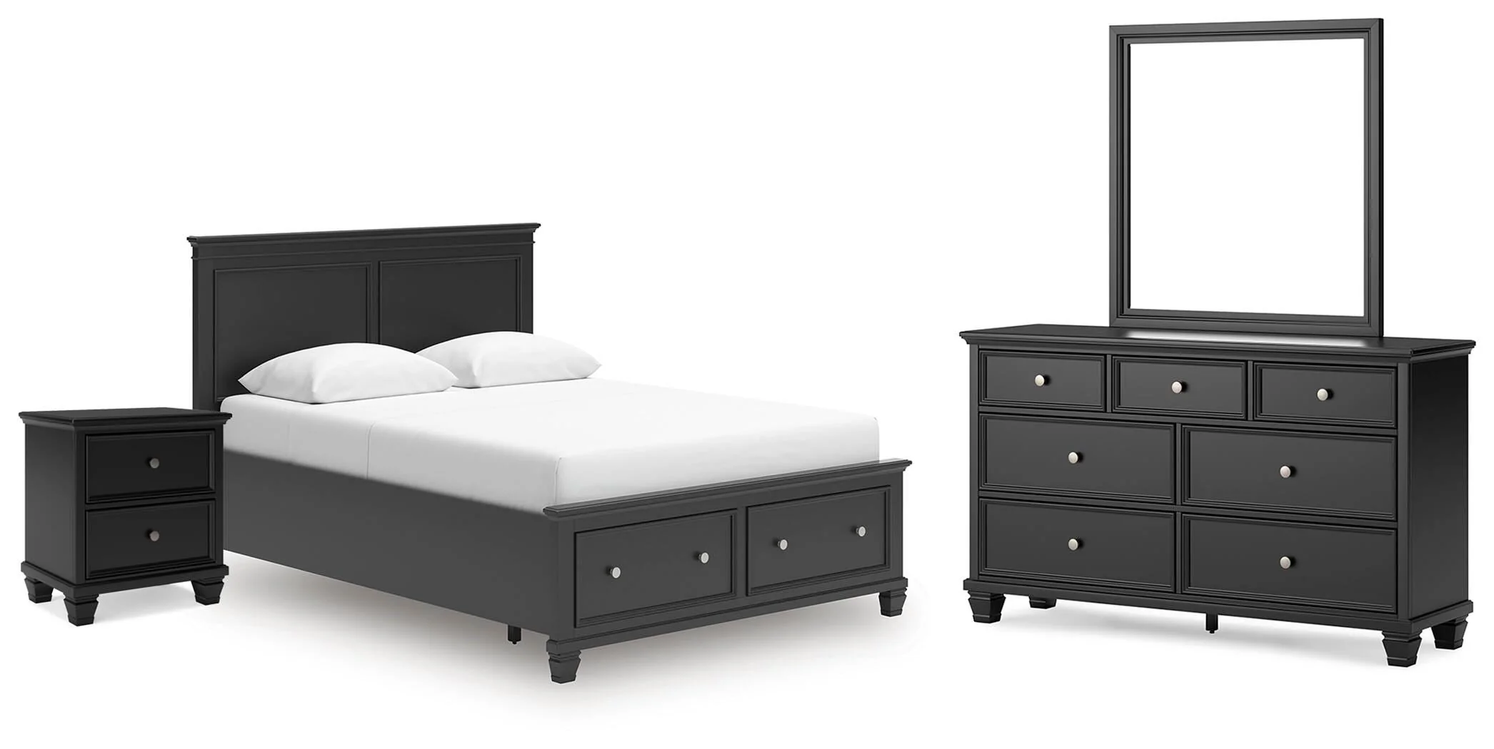 Lanolee Panel Storage Bed Bedroom Set - Image 6