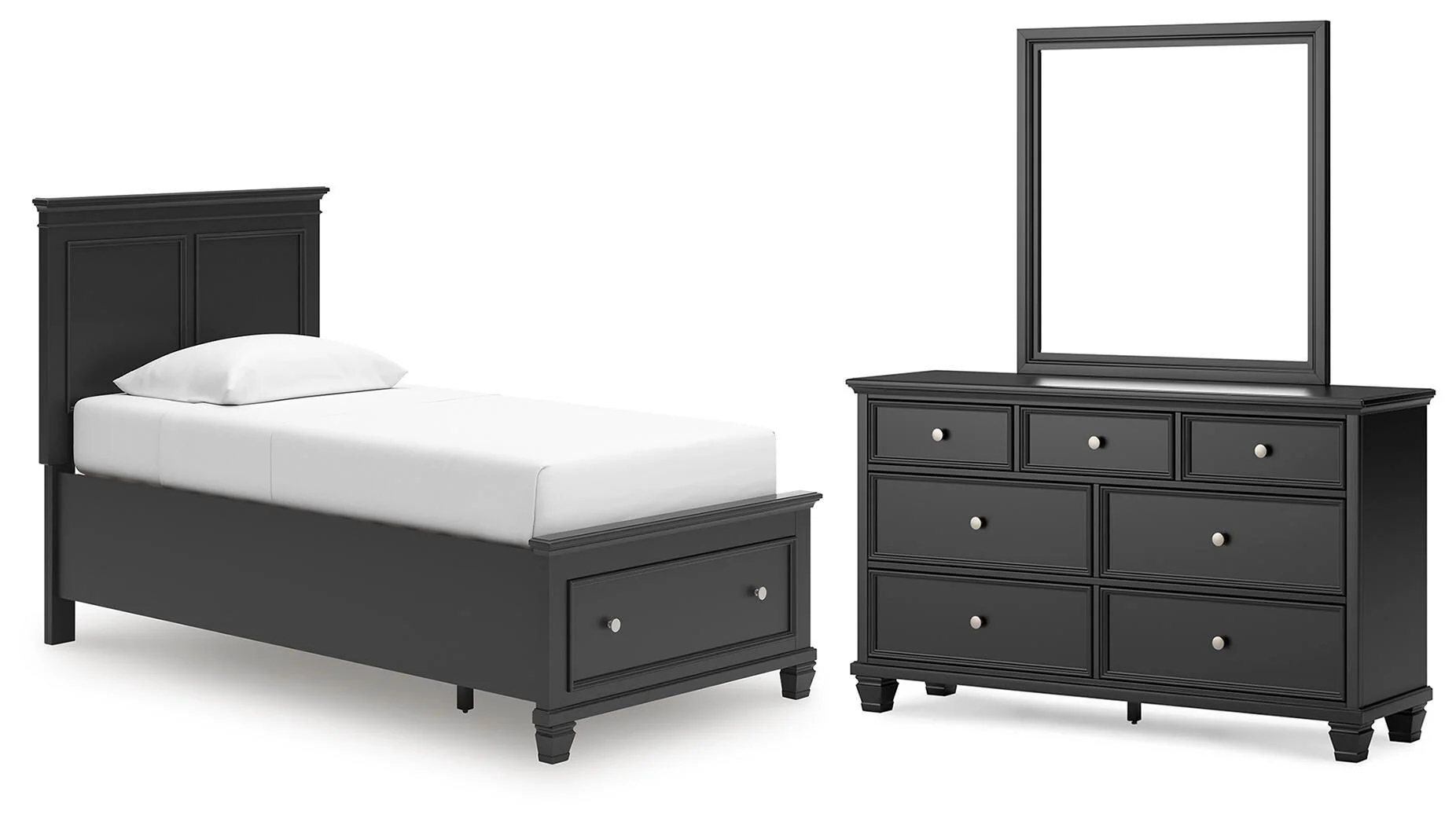 Lanolee Panel Storage Bed Bedroom Set - Image 7