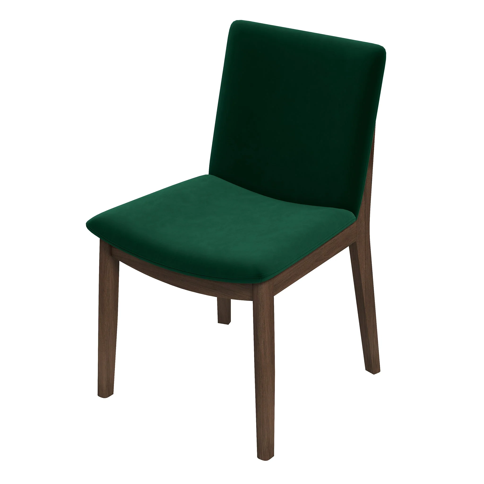 Laura Green Velvet Solid Wood Dining Chair (Set Of 2) - Image 6