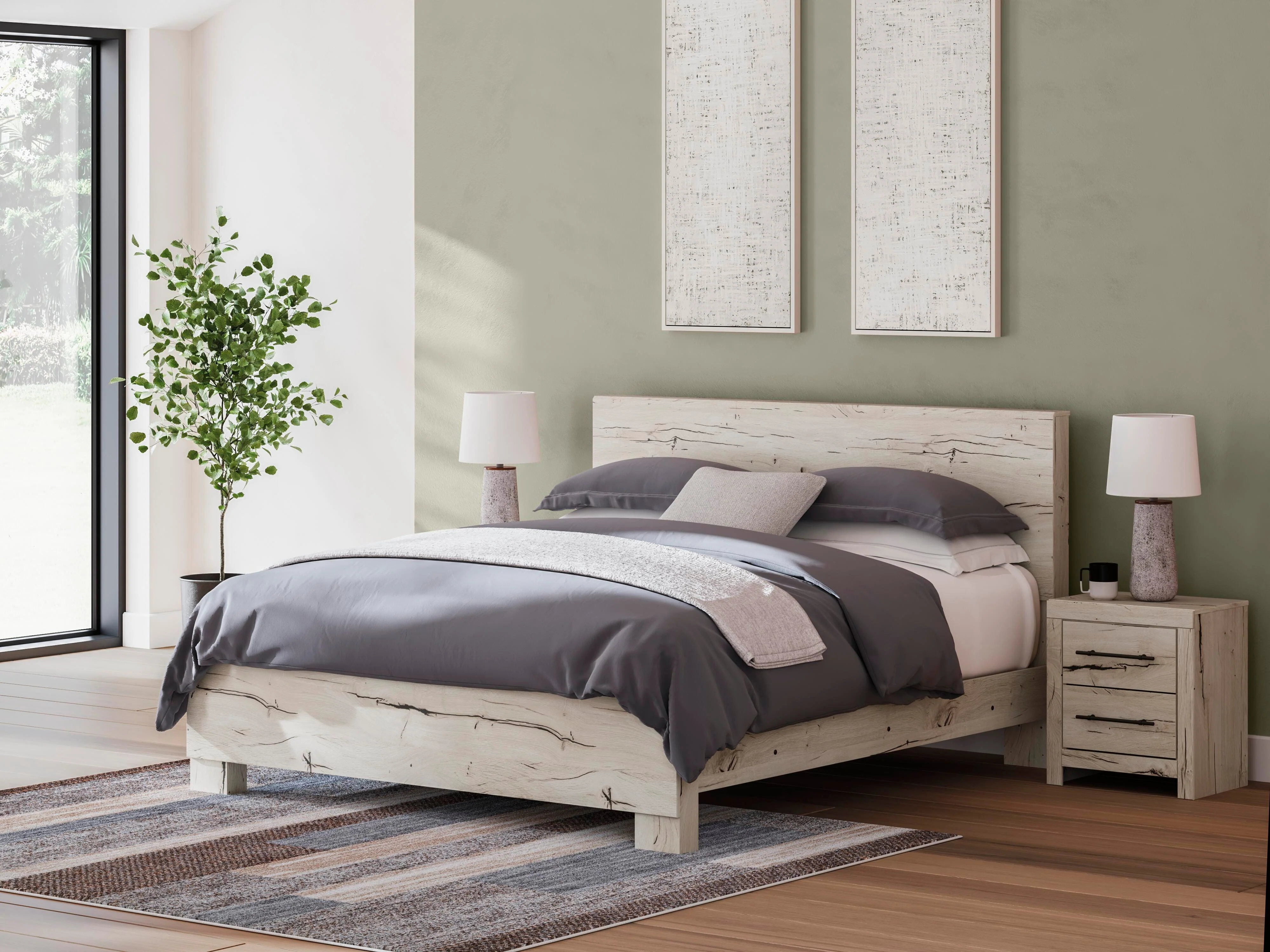 Lawroy Panel Bed - Image 2