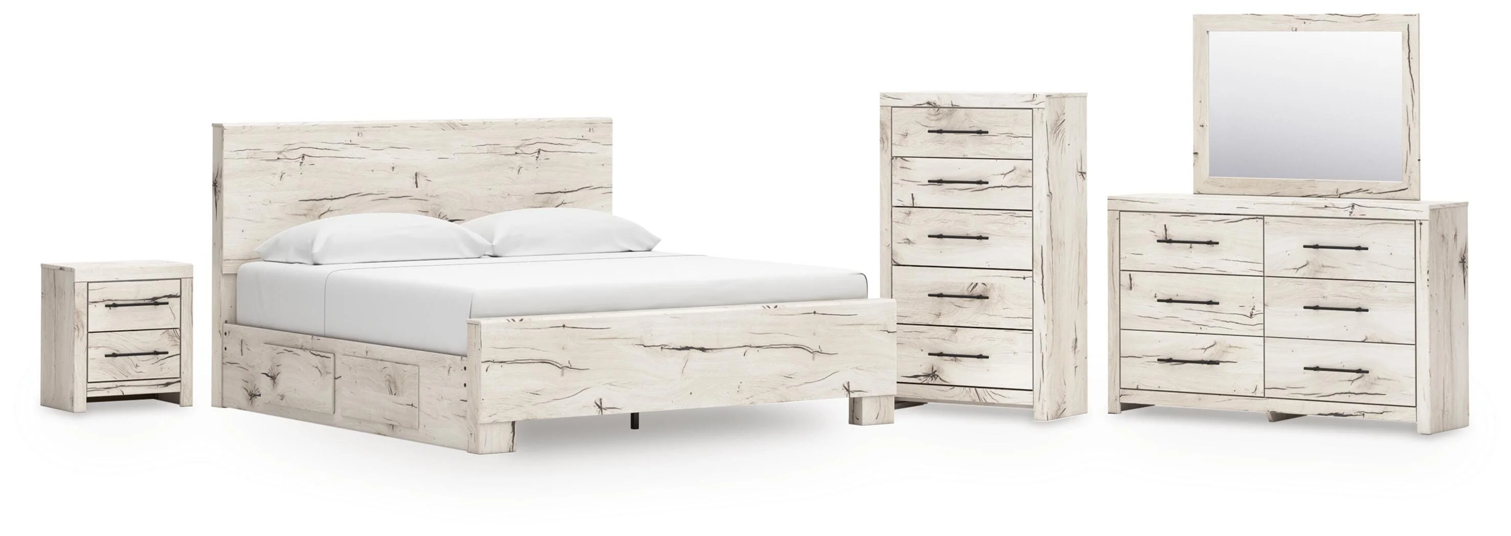 Lawroy Panel Bed Bedroom Set - Image 12