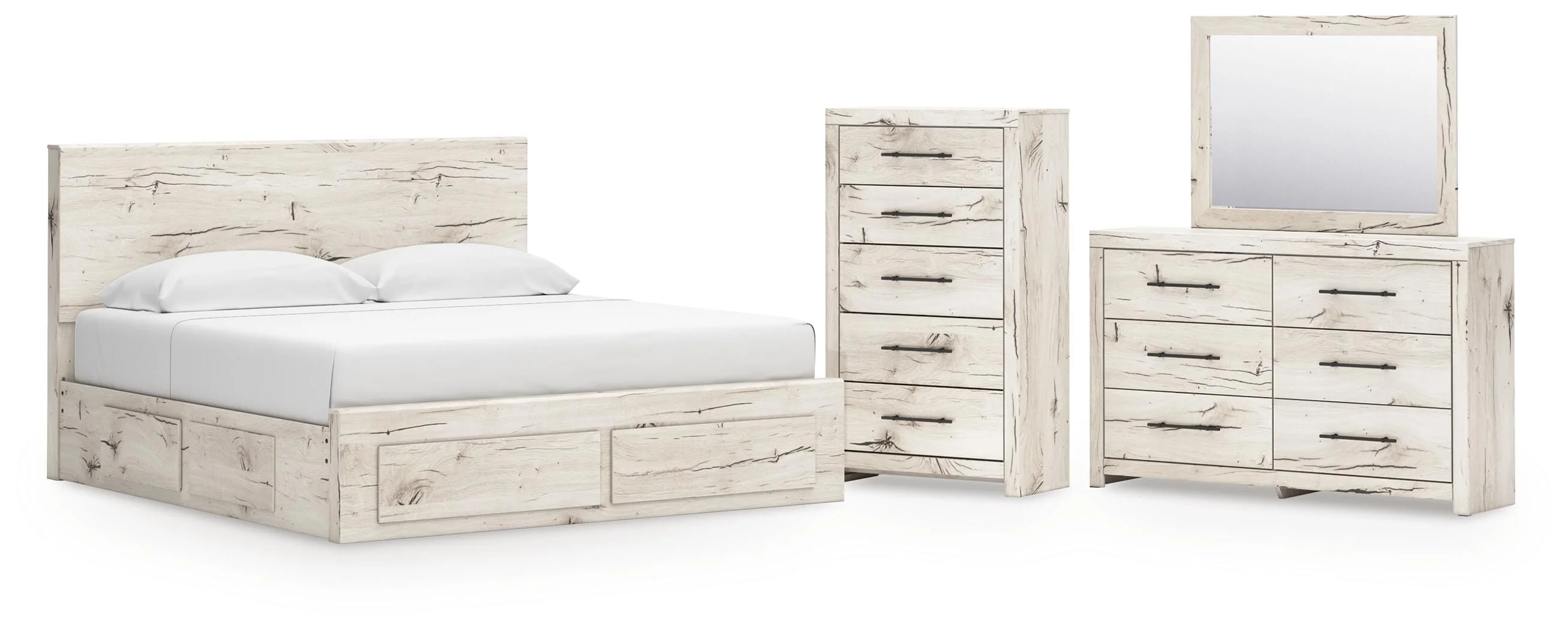Lawroy Panel Storage Bed Bedroom Set - Image 12