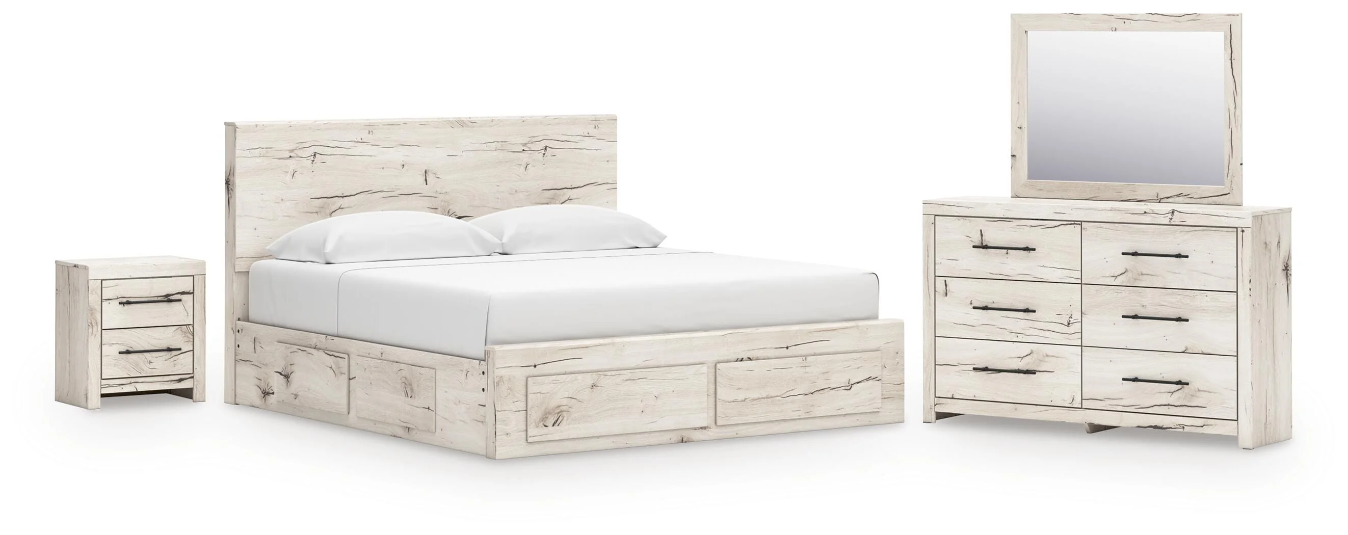 Lawroy Panel Storage Bed Bedroom Set - Image 14