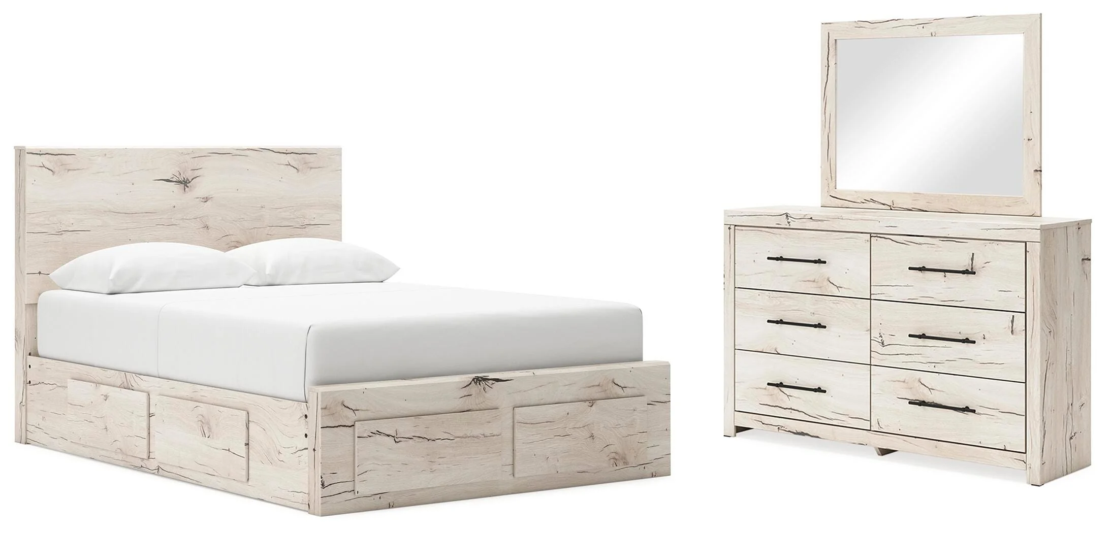 Lawroy Panel Storage Bed Bedroom Set - Image 17