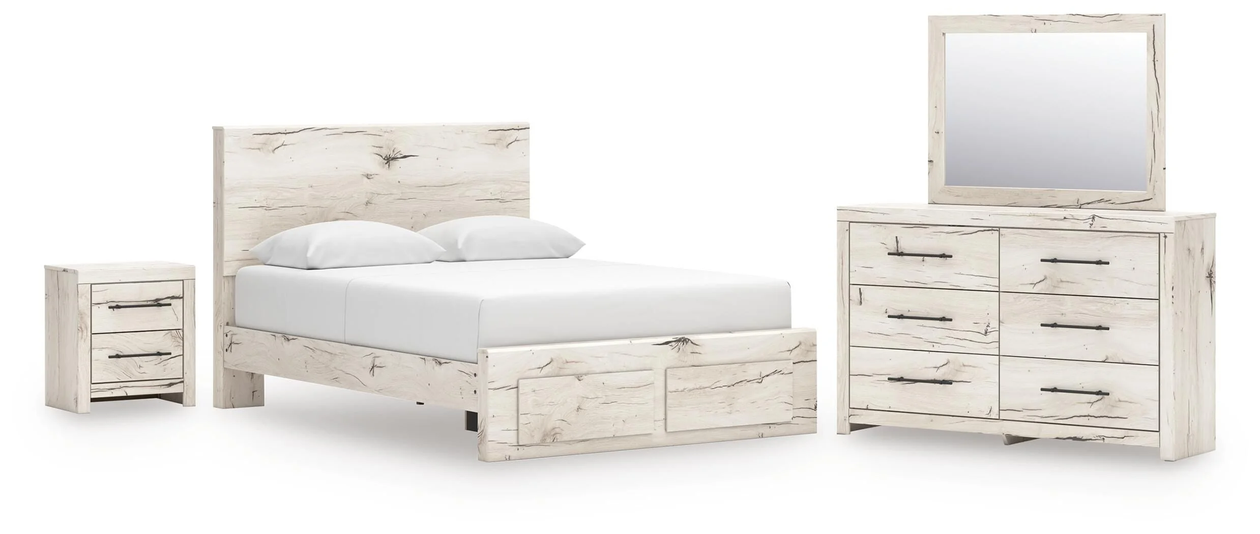 Lawroy Panel Storage Bed Bedroom Set - Image 21