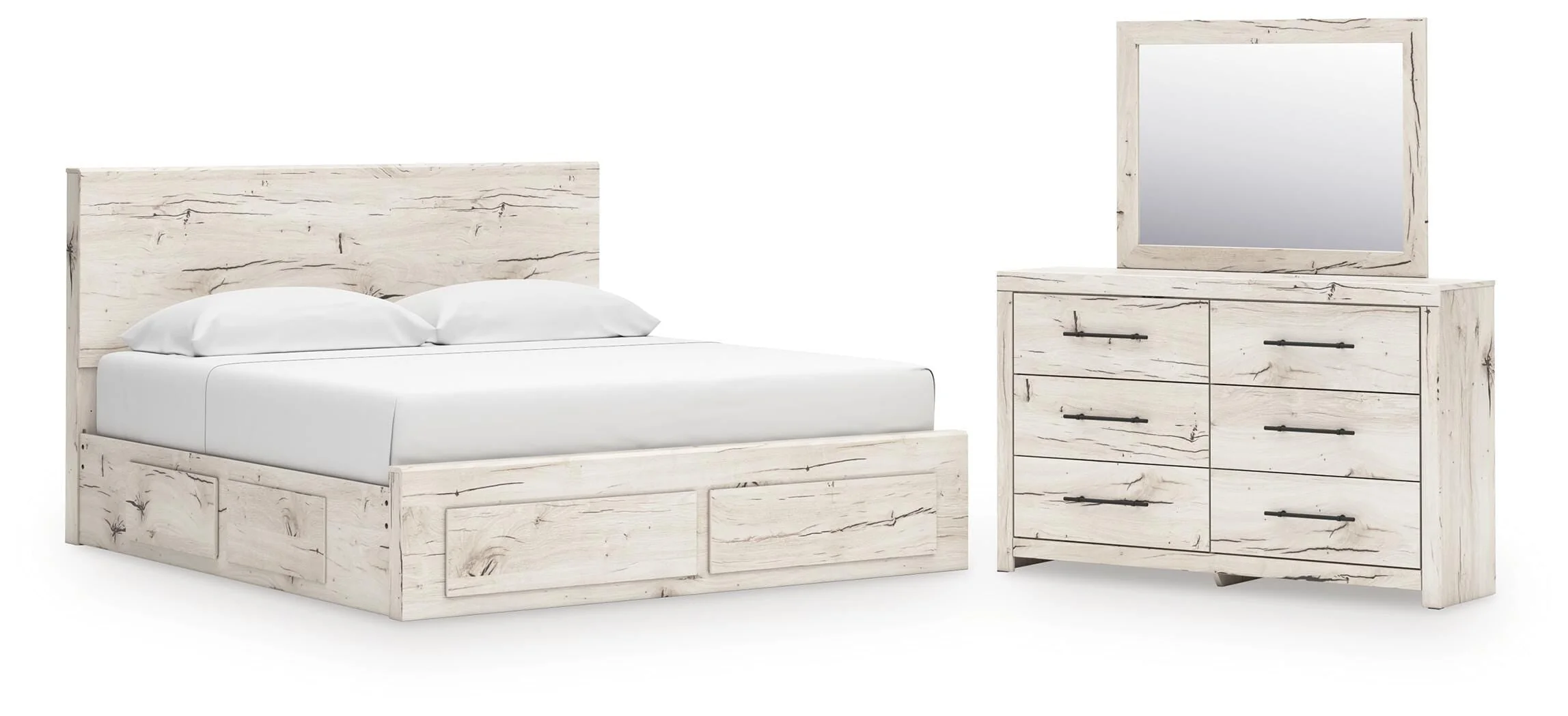Lawroy Panel Storage Bed Bedroom Set - Image 9