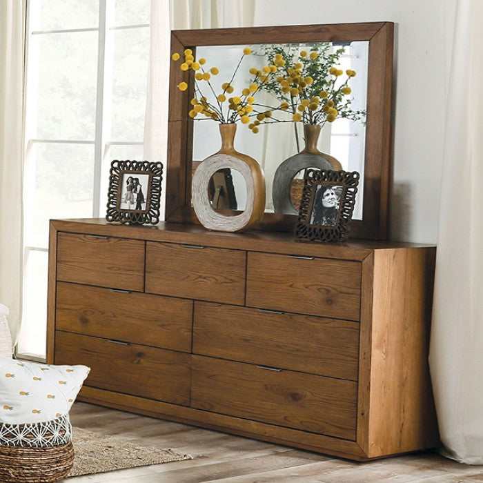 Leirvik Light Walnut Dresser - Image 2