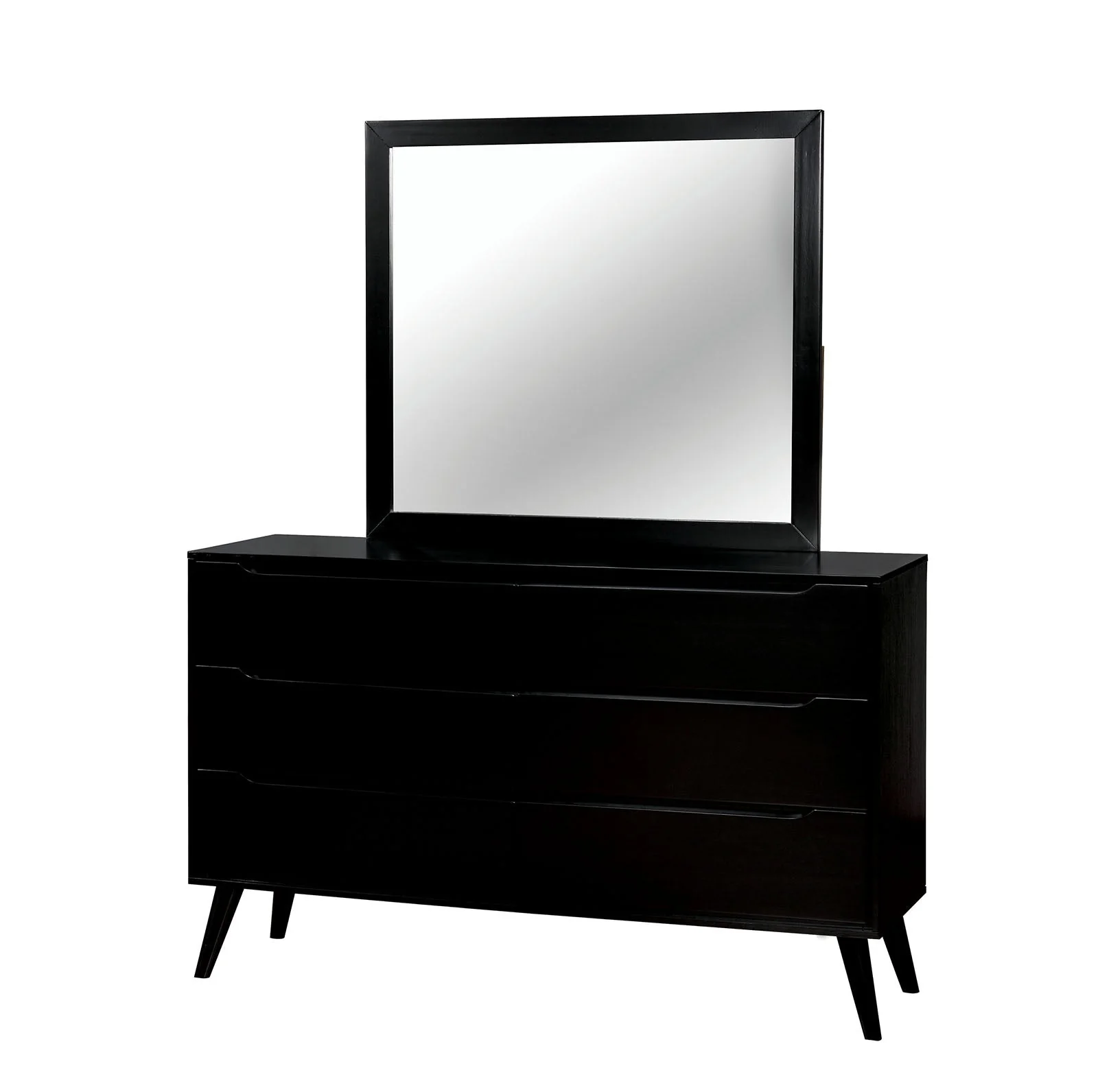 Lennart Black 5 Pc. Queen Bedroom Set w/ 2NS - Image 4