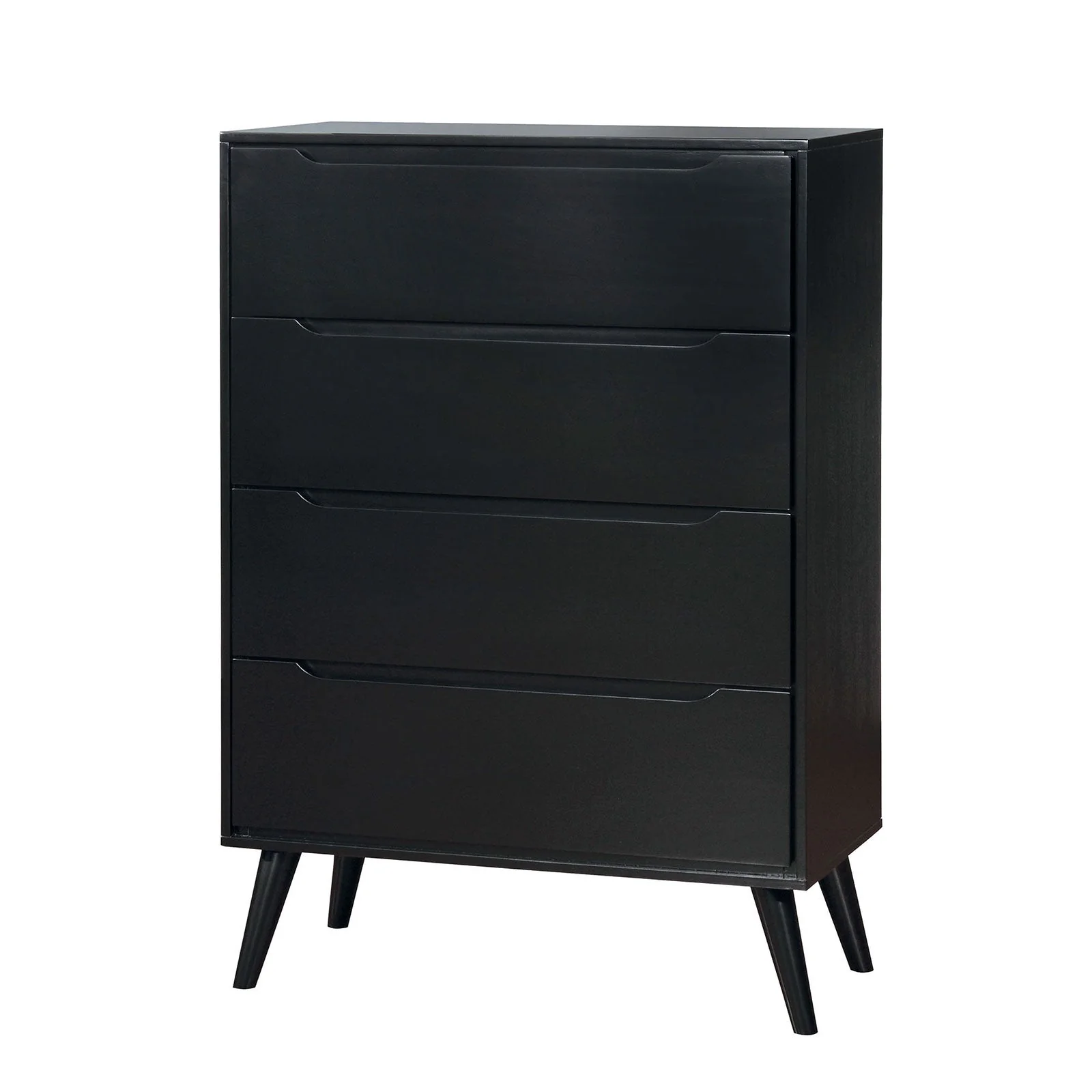 Lennart Black 5 Pc. Queen Bedroom Set w/ Chest - Image 3