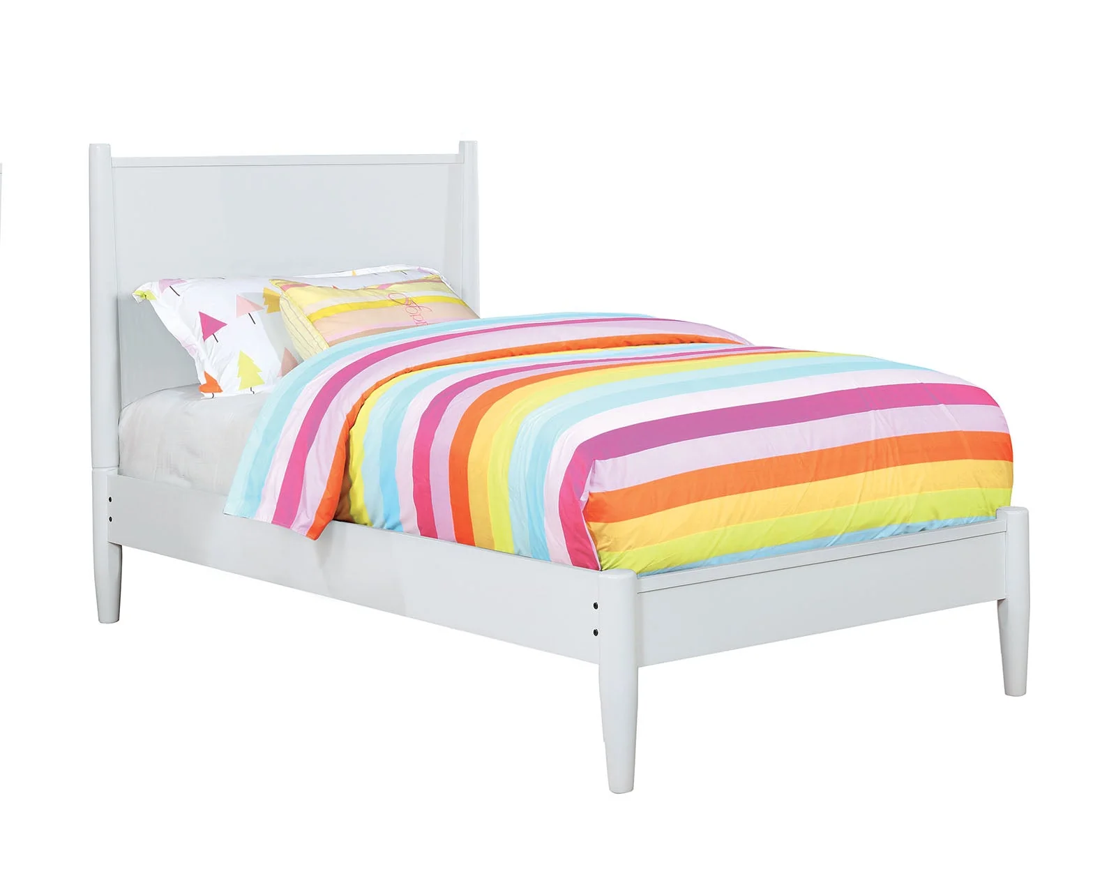 Lennart White 4 Pc. Full Bedroom Set - Image 2