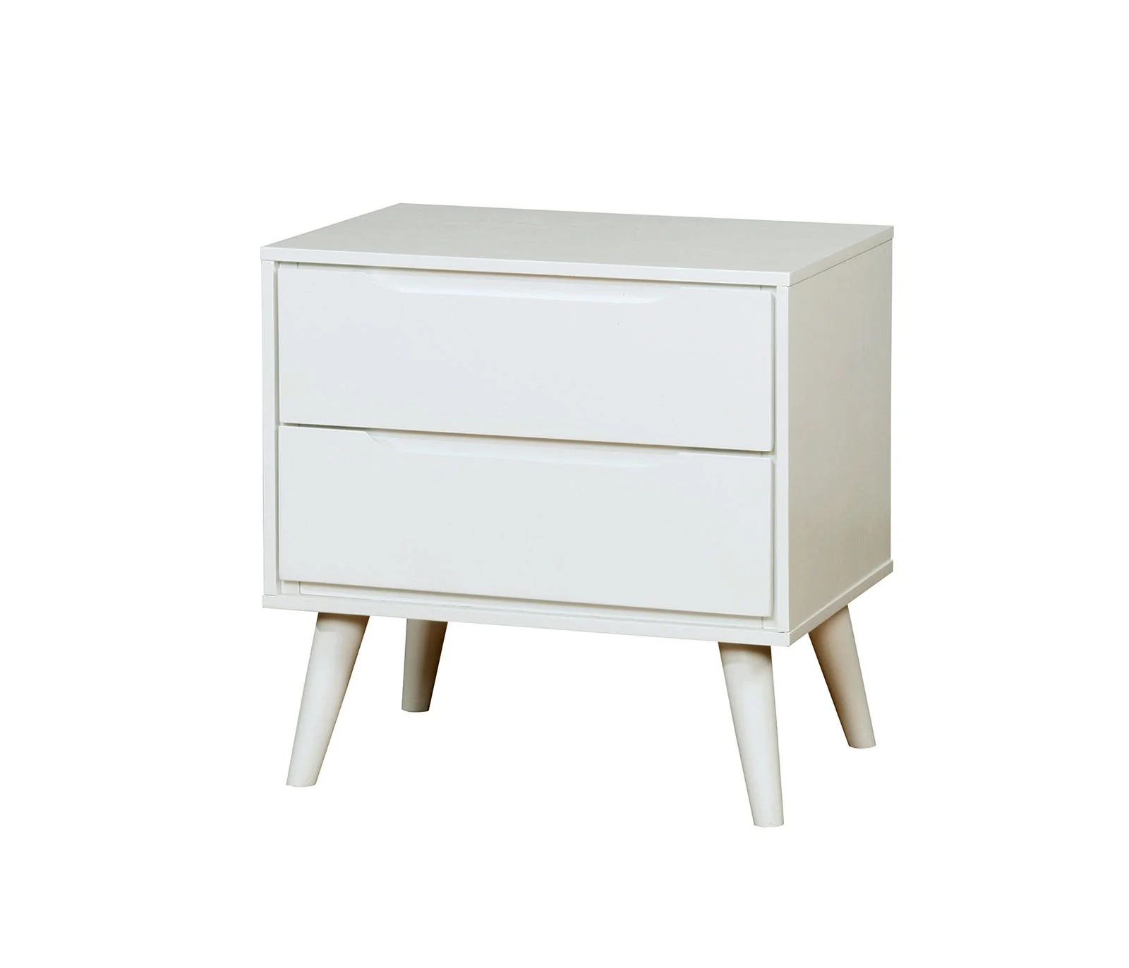 Lennart White 5 Pc. Queen Bedroom Set w/ Chest - Image 5
