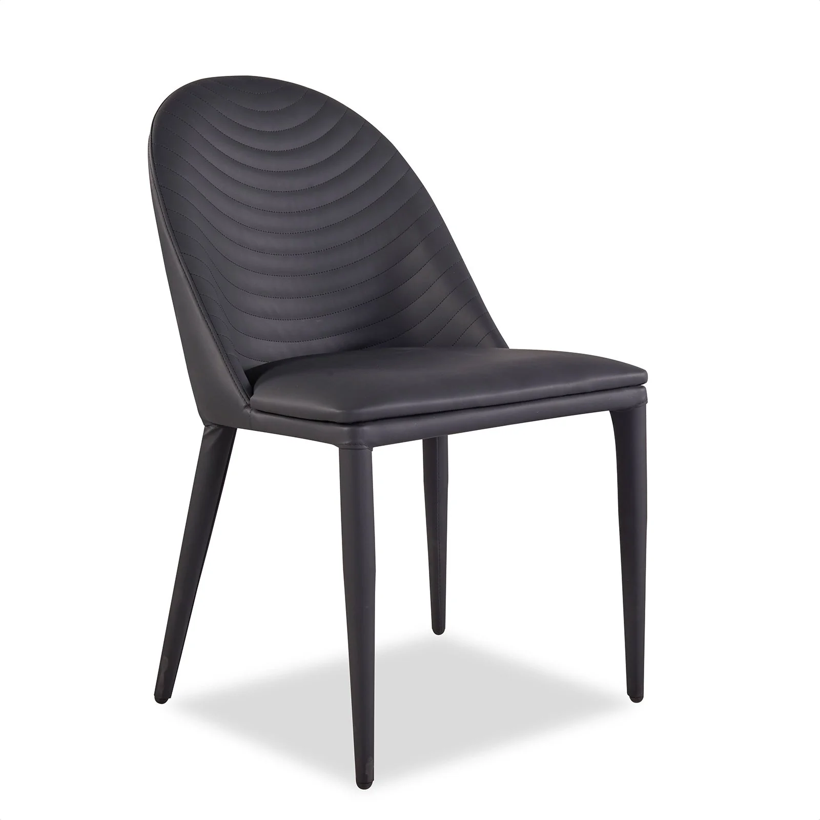 Lenvik Black/White Side Chair (Set of 2) - Image 2