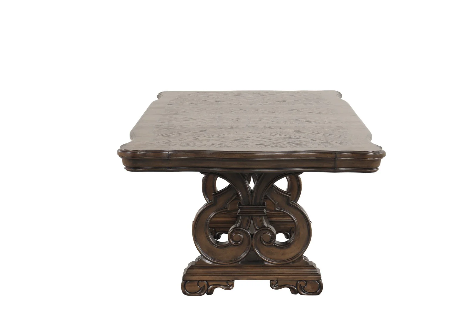 Leovanni Dark Brown 9 Piece Dining Set - Image 4