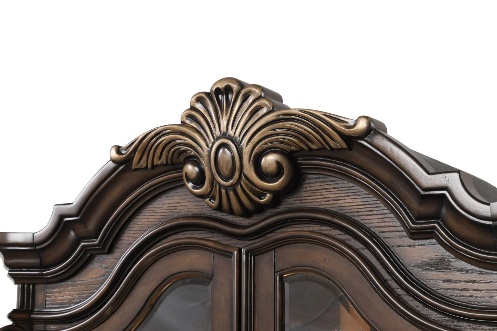 Leovanni Dark Brown Curio - Image 4