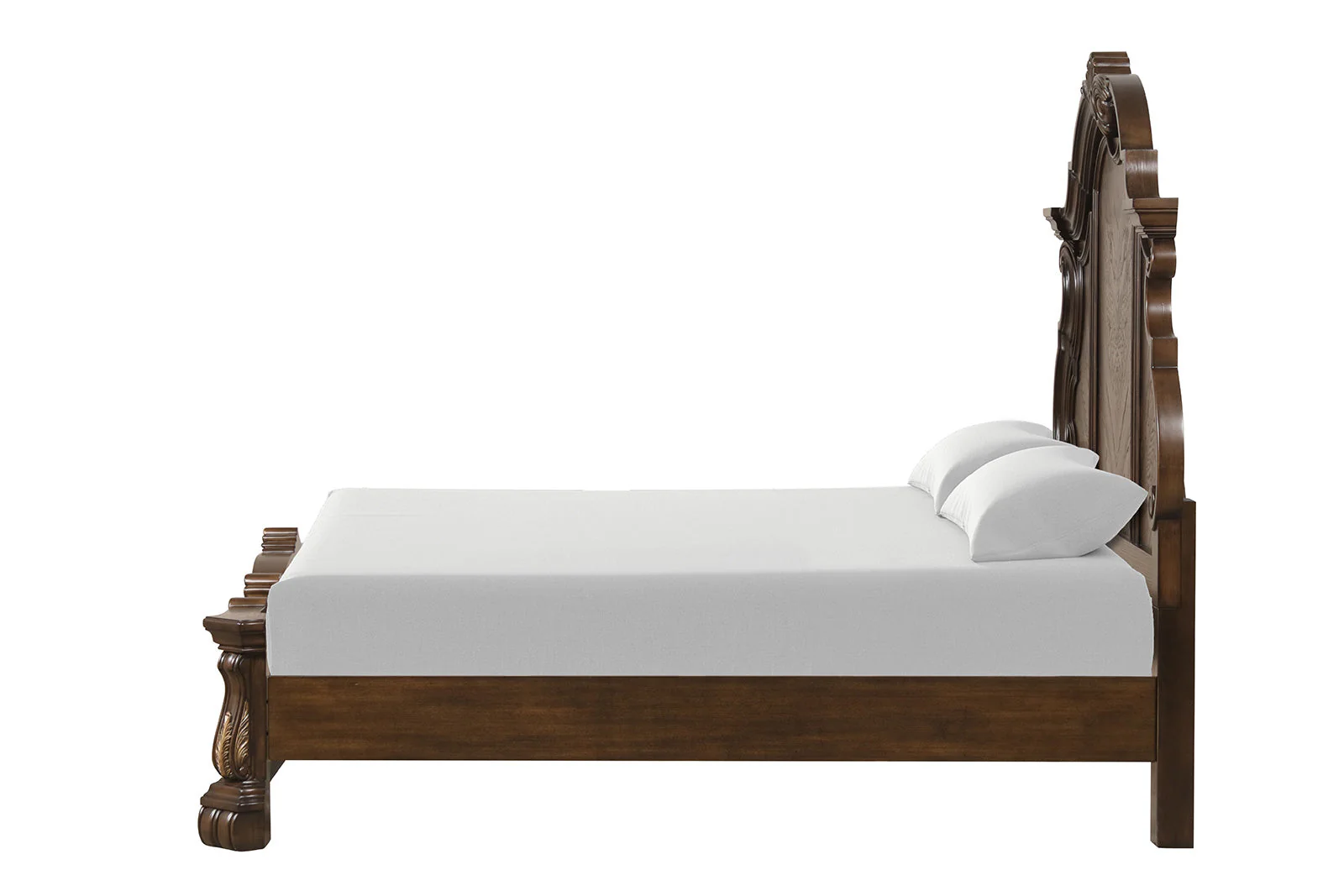 Leovanni Dark Brown Queen 4 Piece Bedroom Set - Image 6