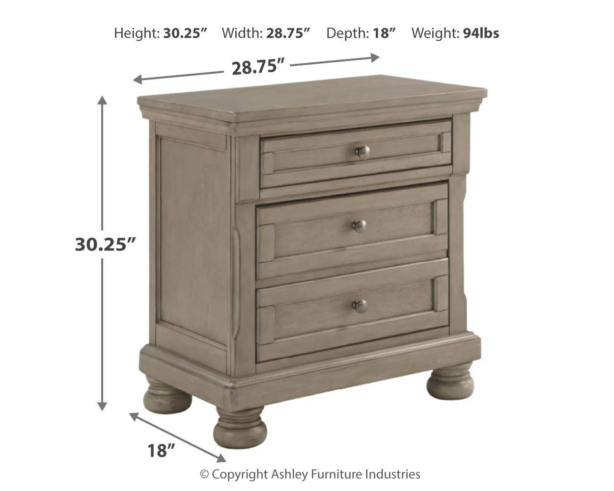 Lettner Panel Bed Bedroom Set - Image 11