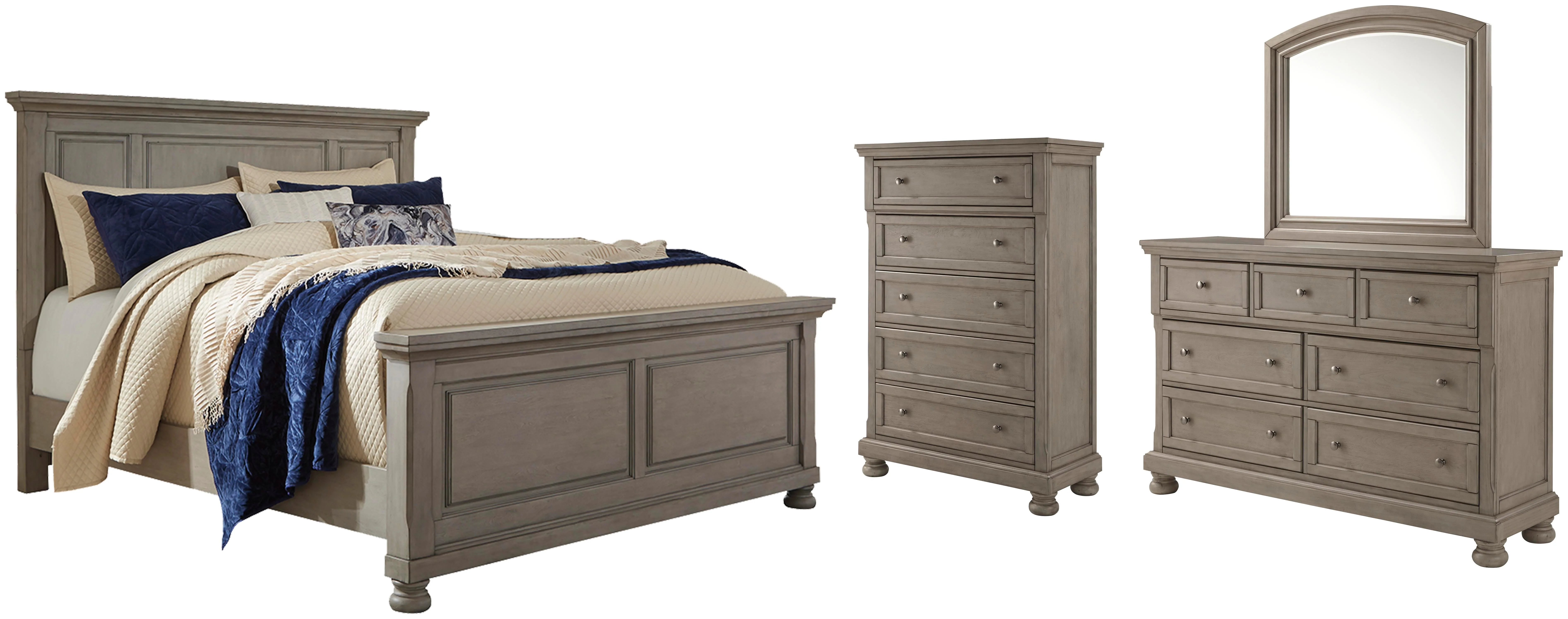 Lettner Panel Bed Bedroom Set - Image 2