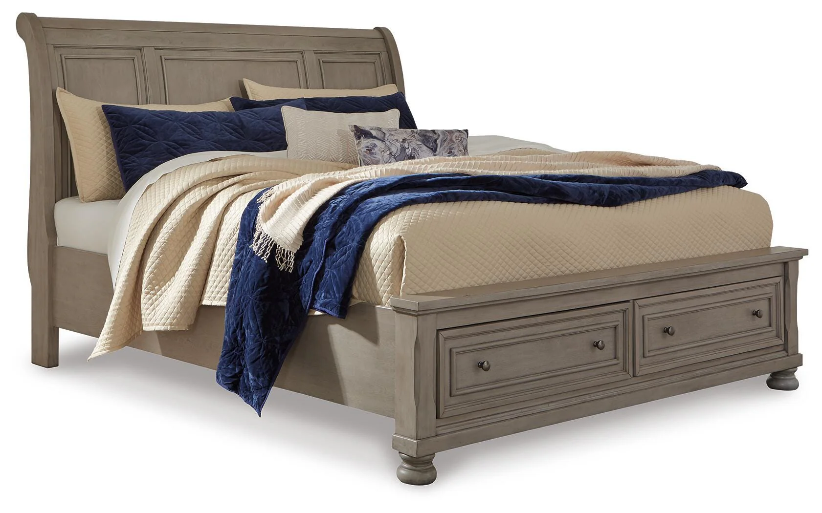 Lettner Sleigh Bed Bedroom Set - Image 6