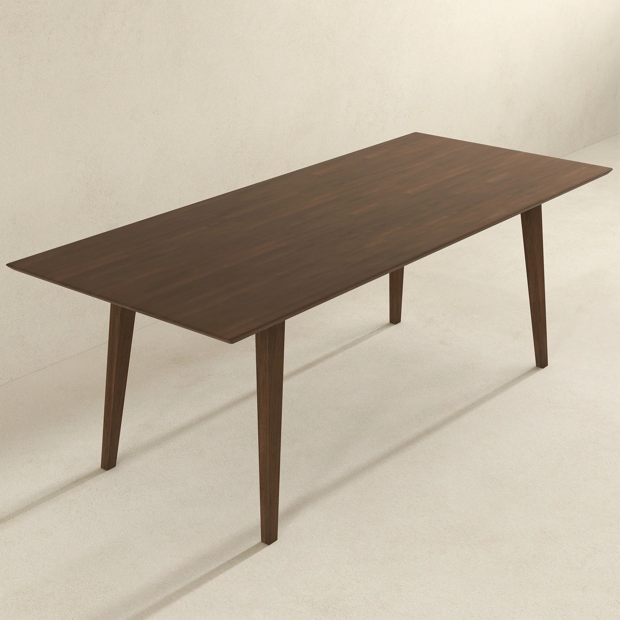Levi Modern Style Solid Wood Rectangular Dining Kitchen Table 86" - Image 4