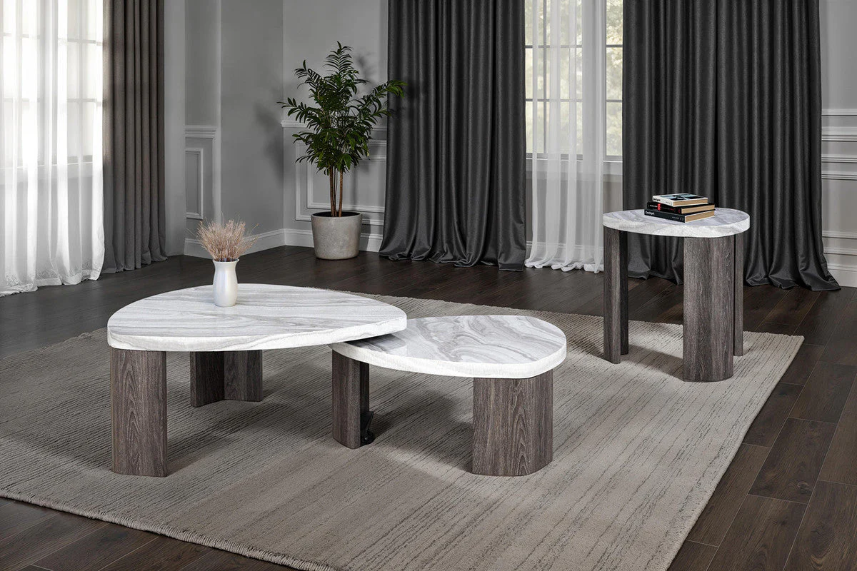 Levis Gray Nesting Cocktail Table - Image 2