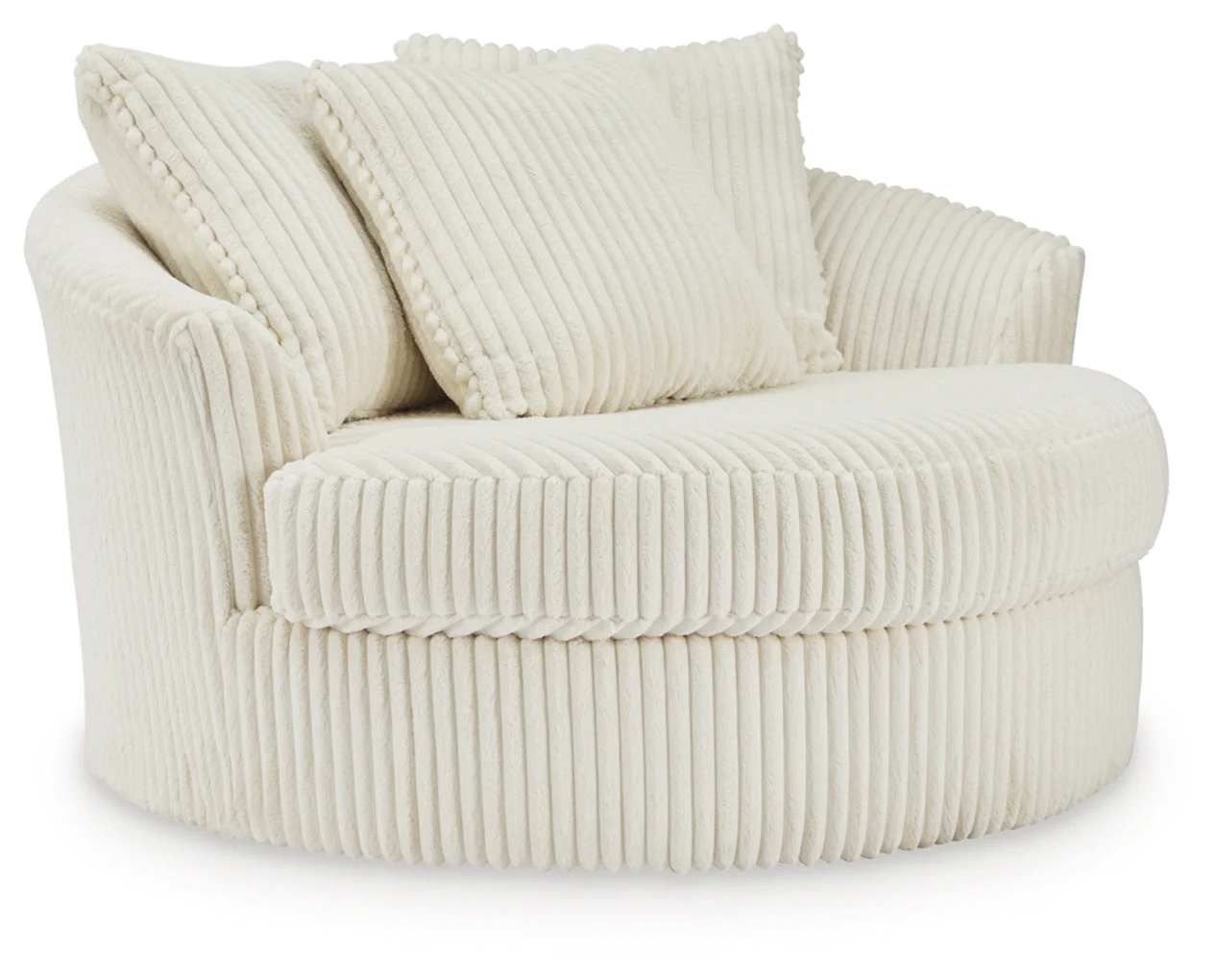 Lindyn Oversized Swivel Accent Chair
