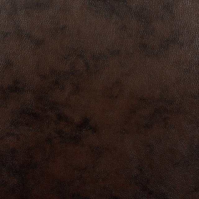 Listowel Brown Loveseat - Image 6