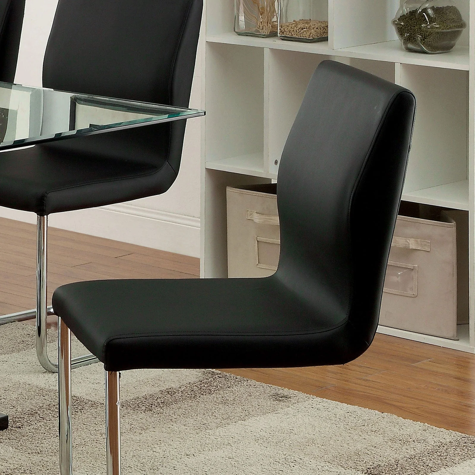 Lodia Black 7 Pc. Dining Room Set - Image 2