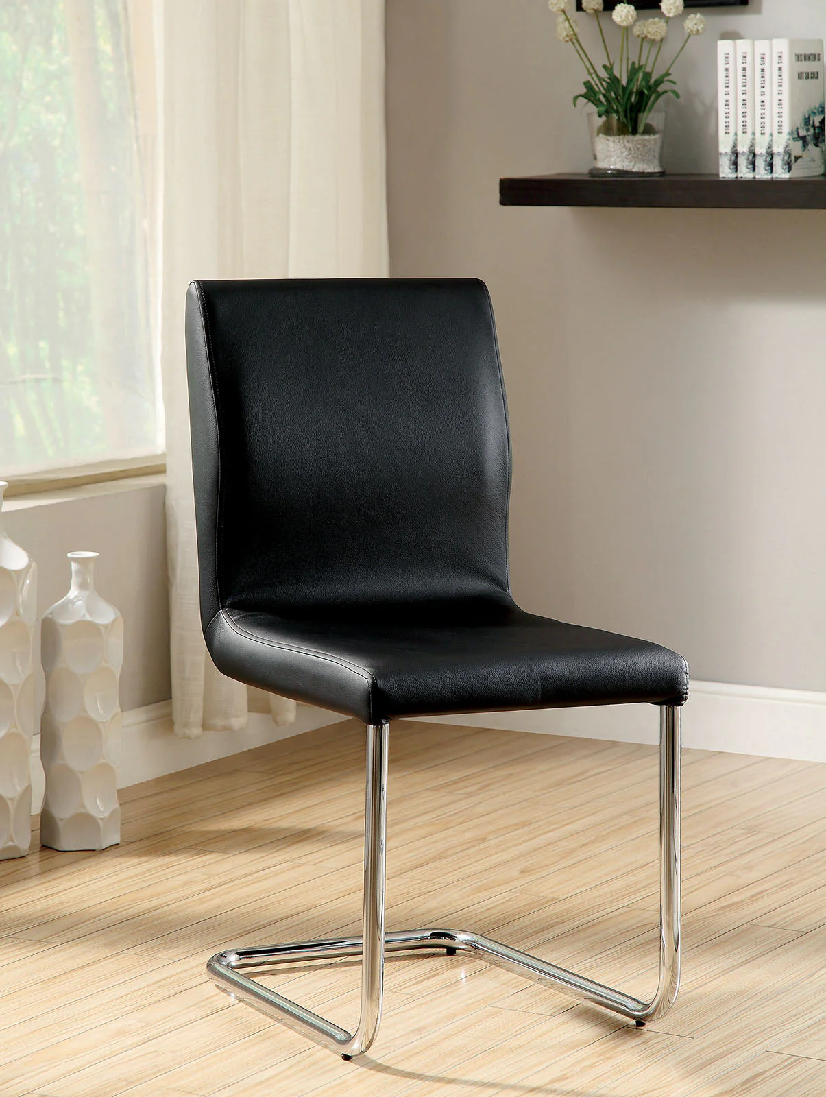 Lodia Black 7 Pc. Dining Room Set - Image 3