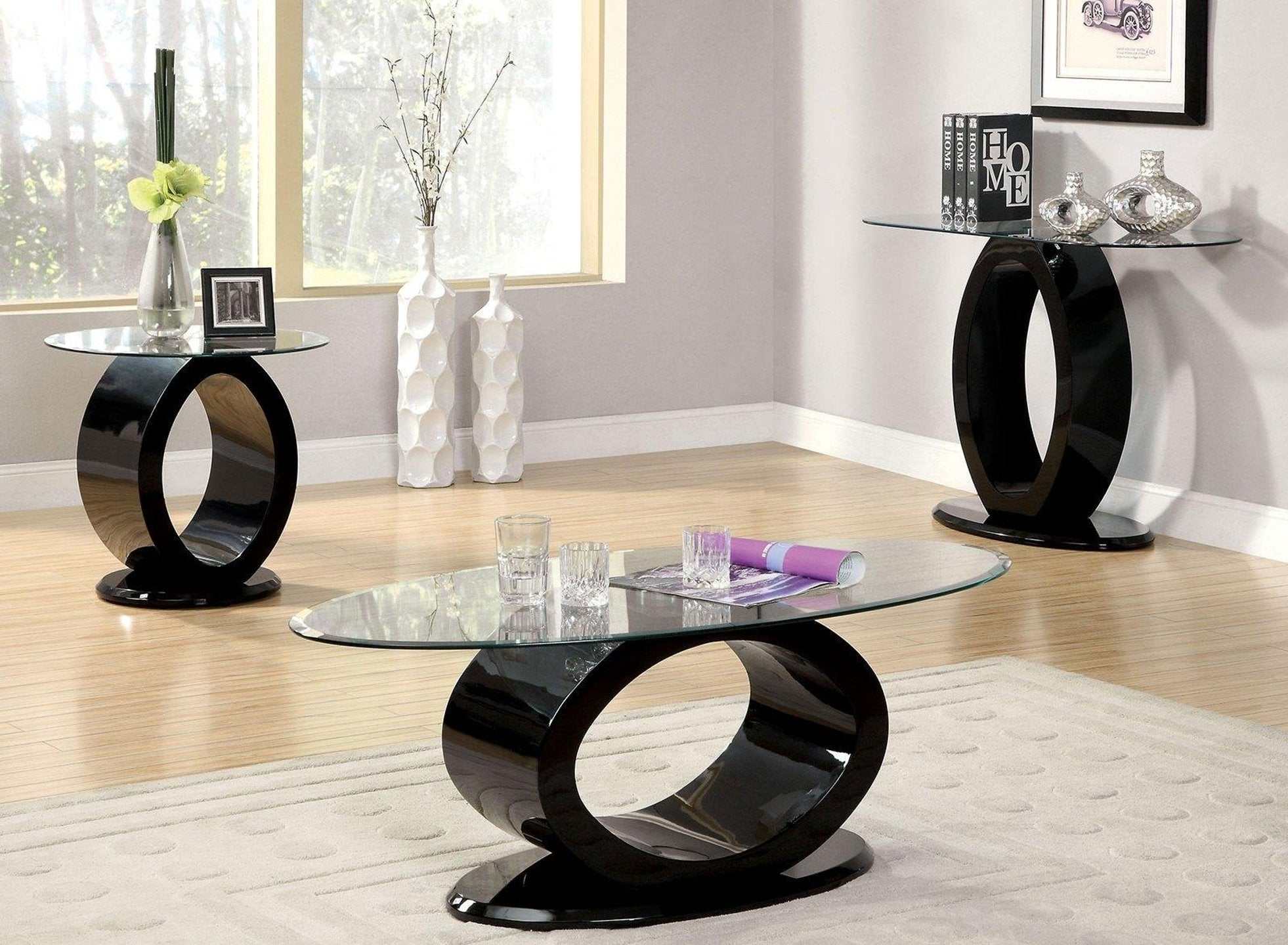 Lodia III Black Coffee Table - Image 2