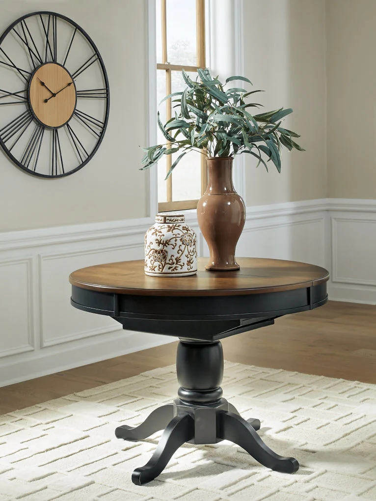 Loganeer Oval Dining Room Butterfly Extension Table - Image 5