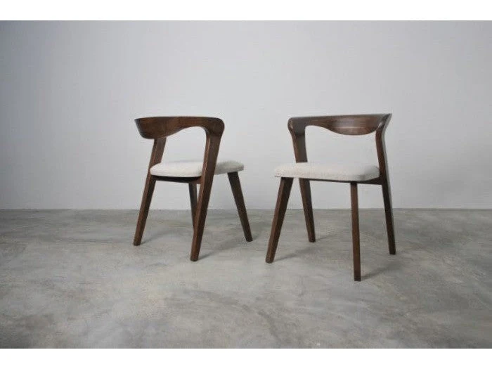 Logstor Walnut Chair (Set of 2)
