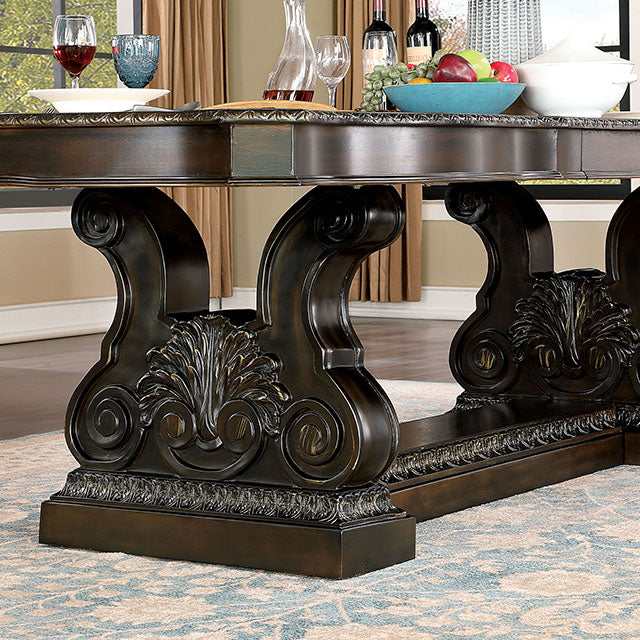 Lombardy Walnut Dining Table - Image 3